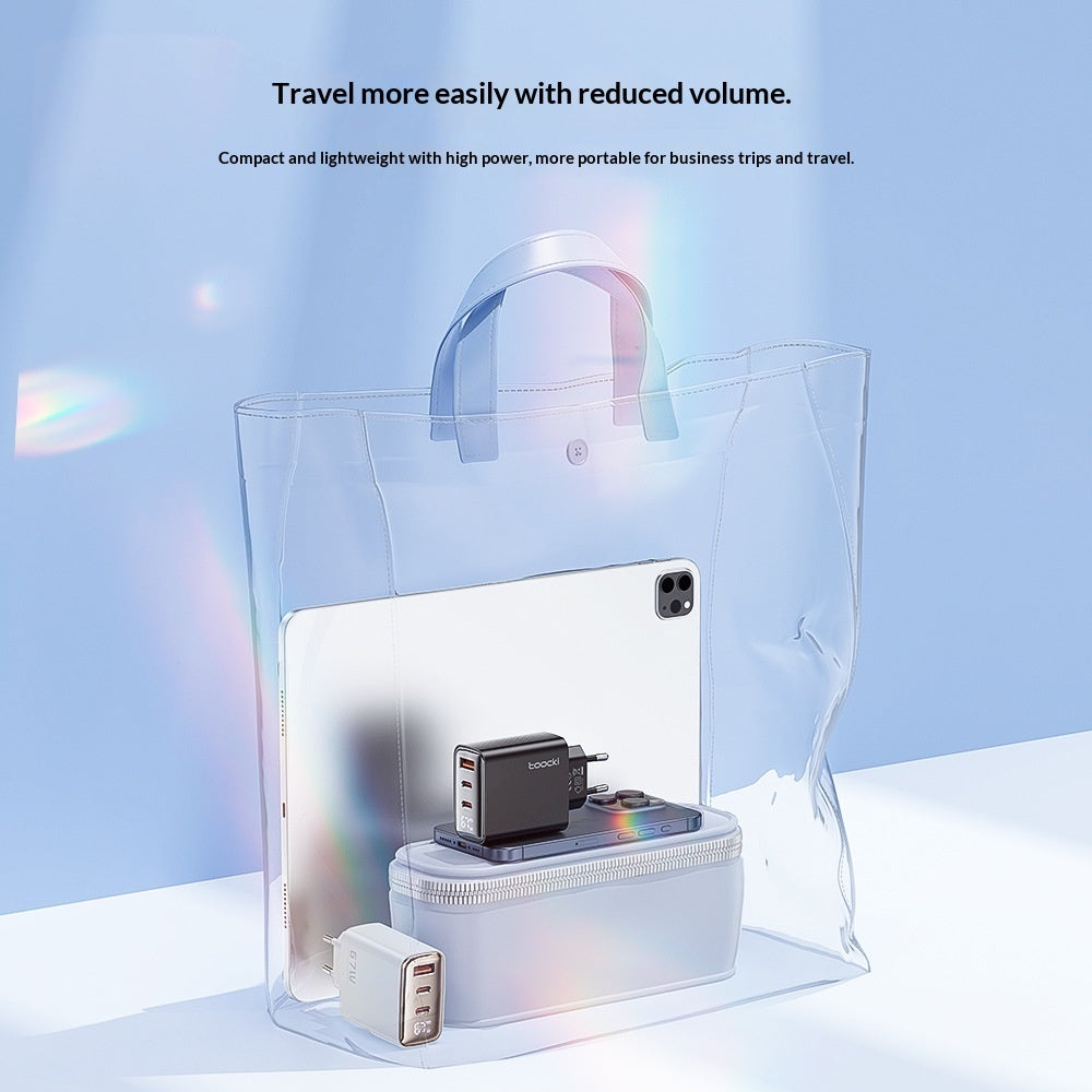 Xingrui Series Digital Display Super-Fast Charging Black Charger