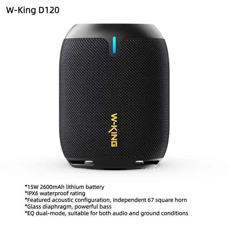 W-King D120 Portable Wireless Bluetooth Speaker