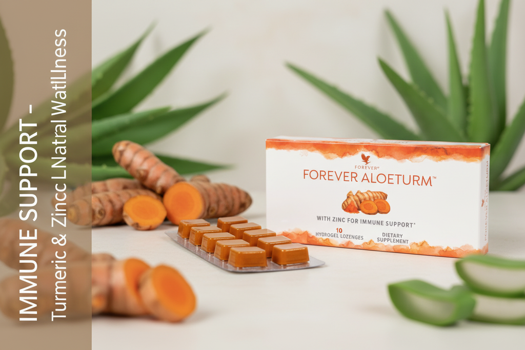 Forever AloeTurm - Turmeric & Aloe Hydrogel Lozenges