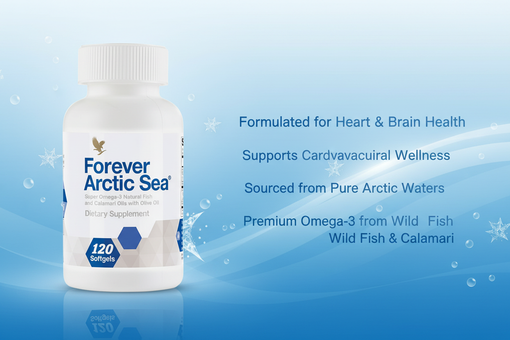 Forever living Arctic Supplement a perfect balanced blend of Omega 3s 120 softgels