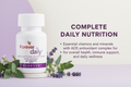 Advanced multivitamin delivered with the power of aloe Perfectly balanced blend of 55 nutrients  Exclusive AOS Complex Gluten free