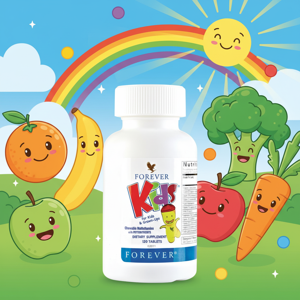 forever kids multivitamin natural ingredients