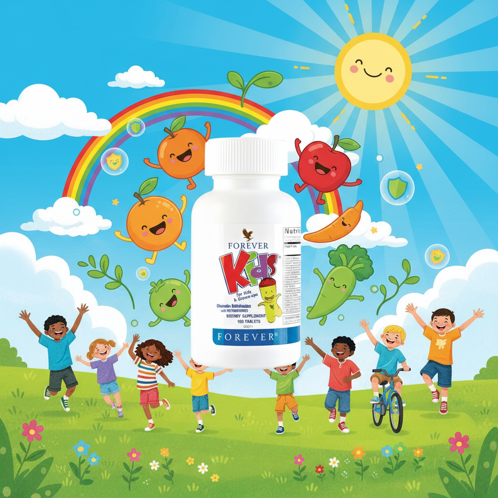 forever kids multivitamin natural ingredients