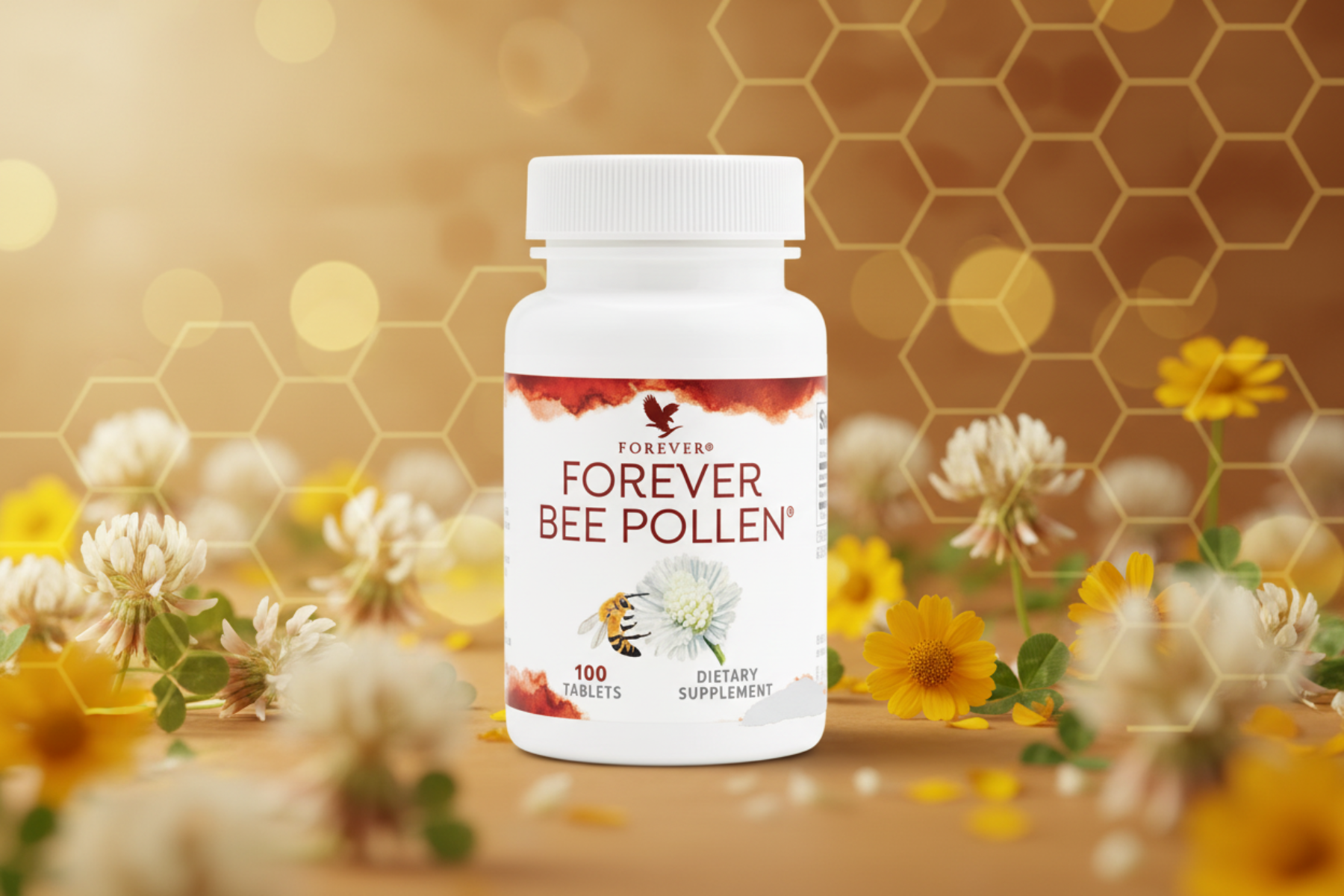 Forever Bee Pollen - Natural Energy & Nutrition Supplement