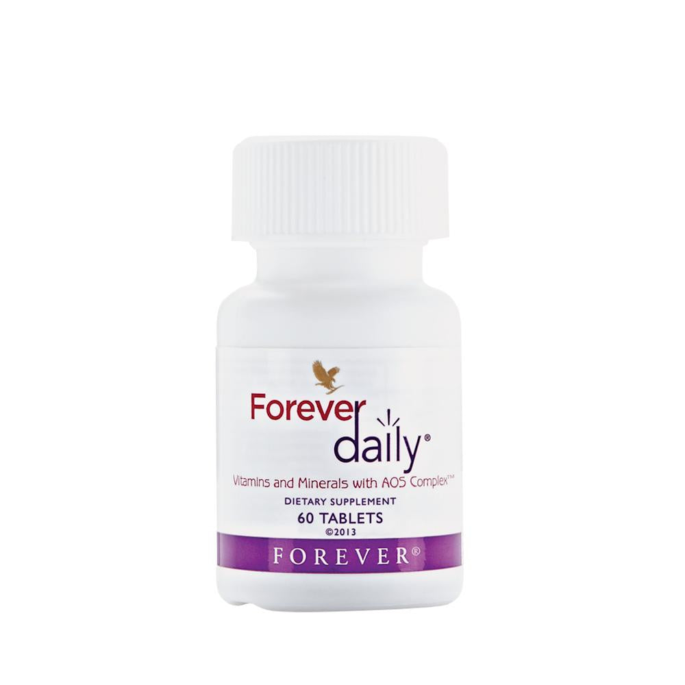 Advanced multivitamin delivered with the power of aloe Perfectly balanced blend of 55 nutrients  Exclusive AOS Complex Gluten free