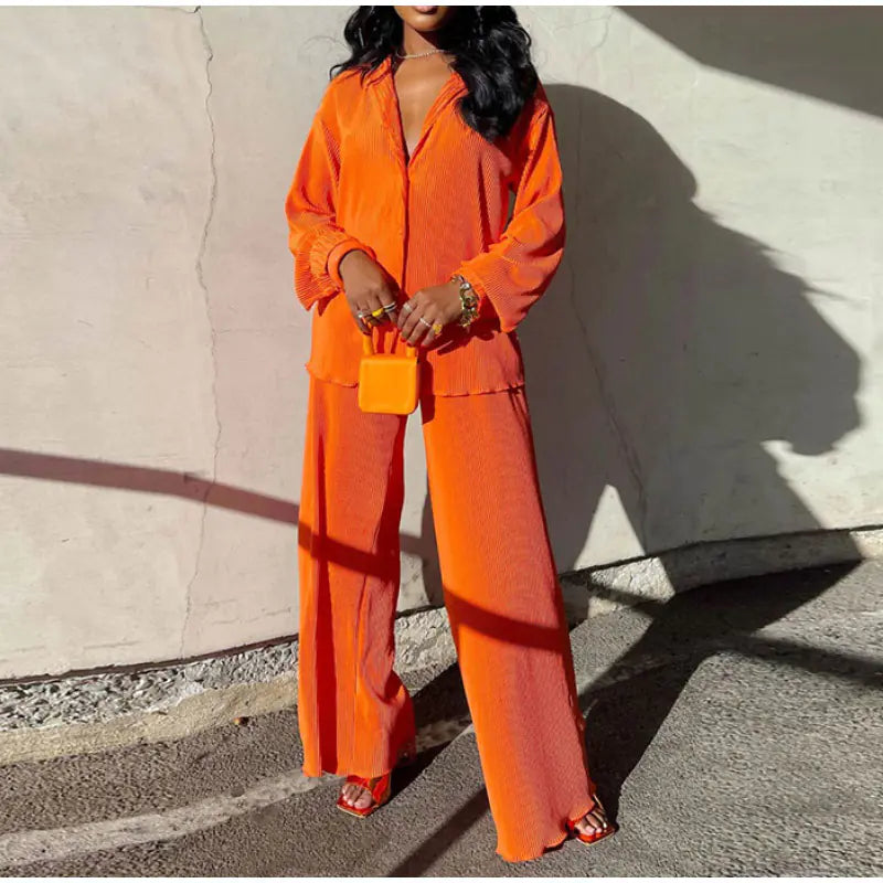 Trendy Plus Size Women's Casual Multi-Color Set