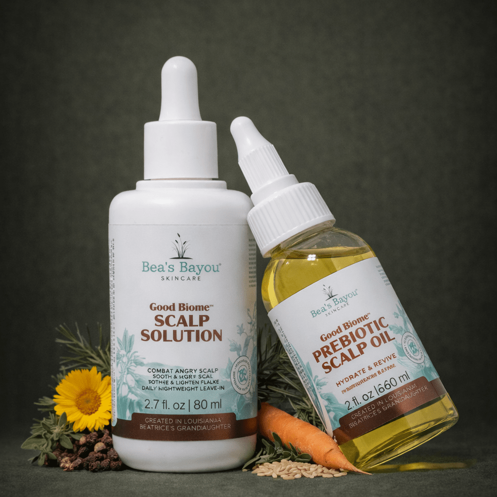 YeastDefense®️ Seborrheic Scalp Solution + Prebiotic Silky Scalp Oil Bundle