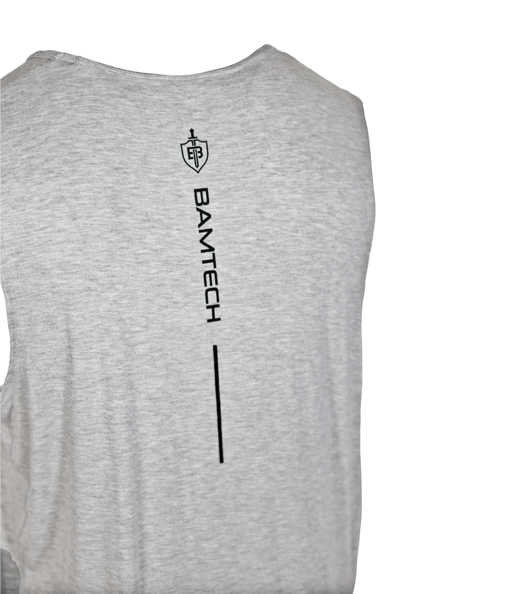 Bamboo Aerotech Tank - Training Div. Heather Grey