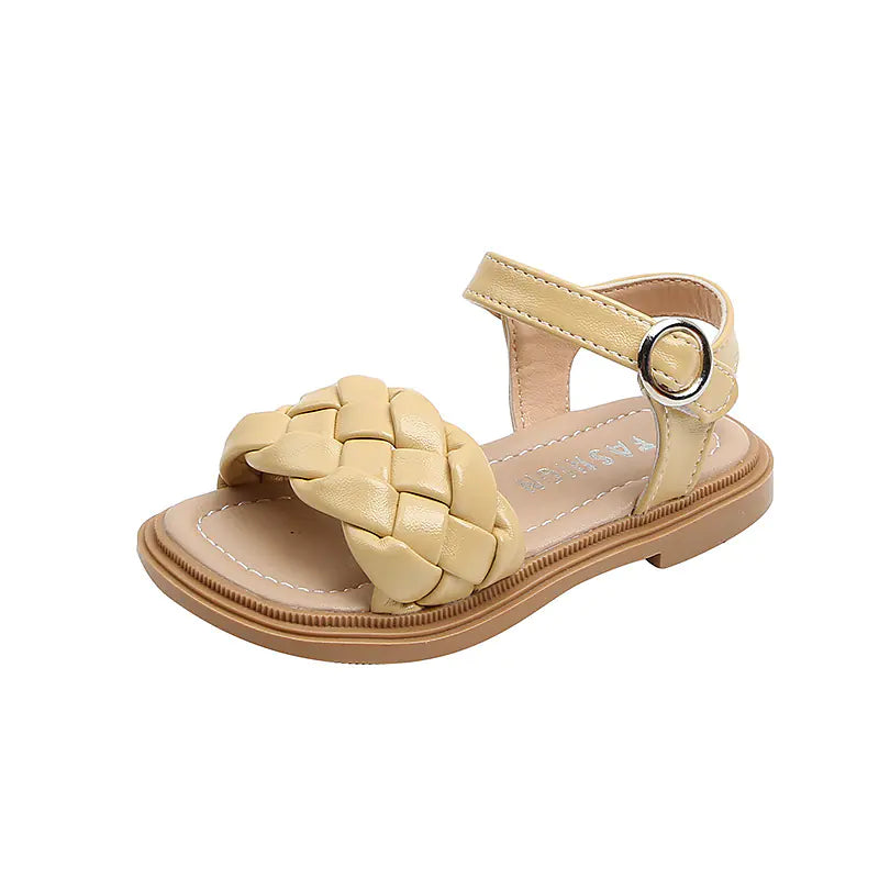 Summer New Girls' Fashion Woven Sandals