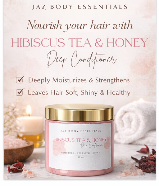 Ultimate Hibiscus Tea and Honey Deep Conditioner 12oz