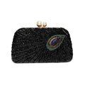 Vintage Beaded Sequin Clutch Purse Sparkly