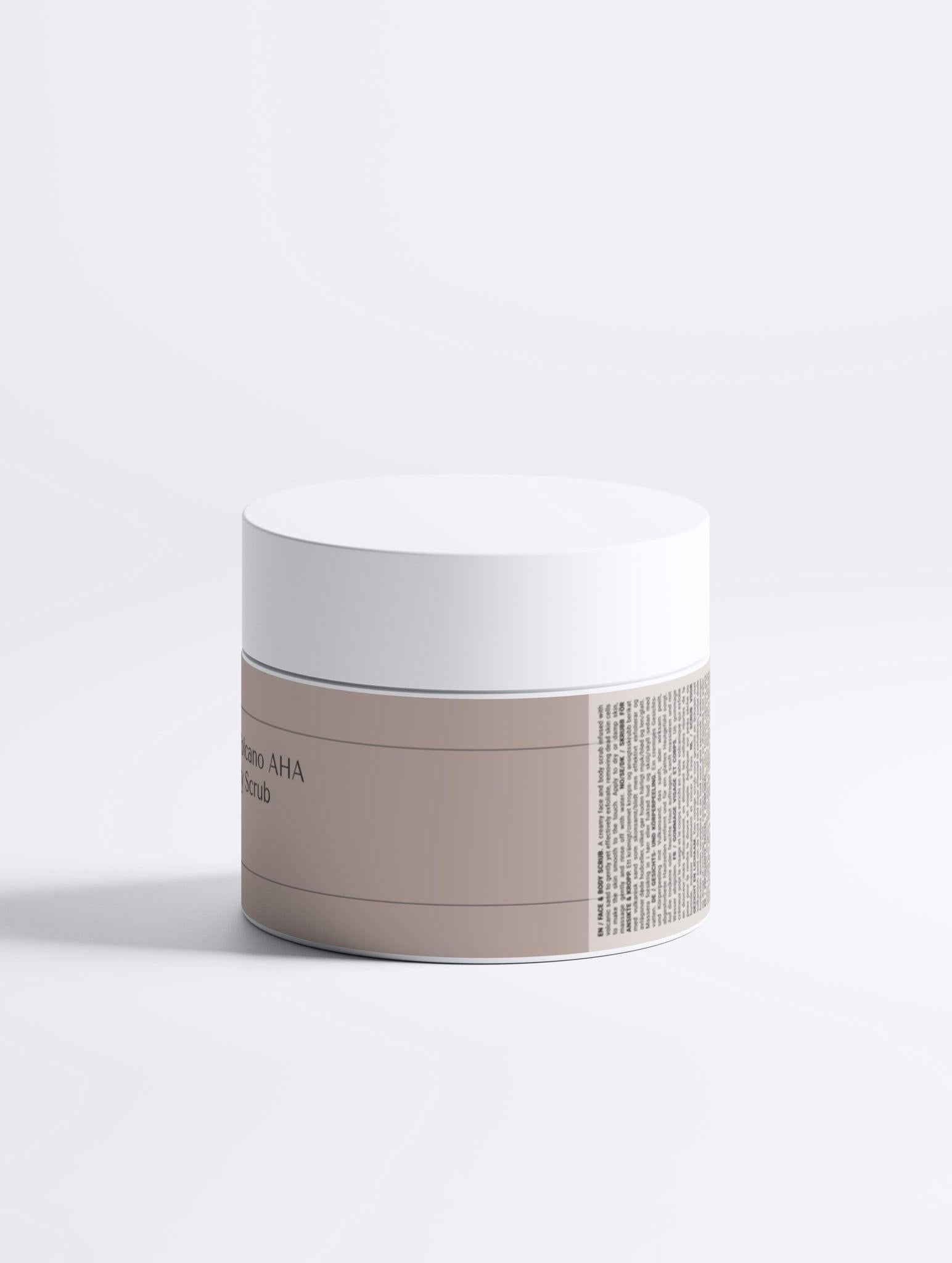 Icelandic Volcano AHA Face & Body Scrub