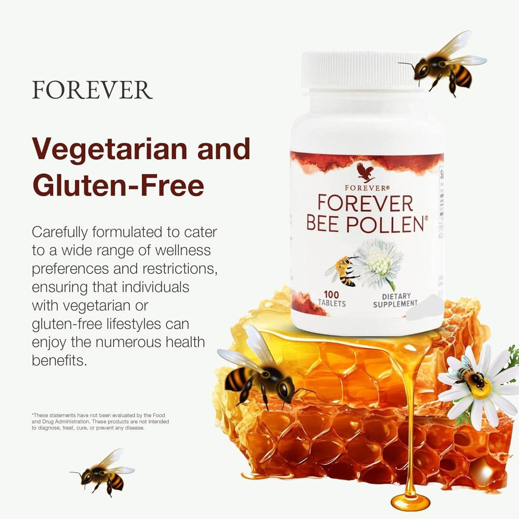 Forever Bee Pollen - Natural Energy & Nutrition Supplement