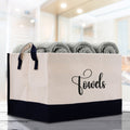 Personalized Canvas Storage Tote Bag Nursery Storage Towel Storage Kids Toy Storage Cloth Storage Storage Bin Storage Tubs Mudroom Storage