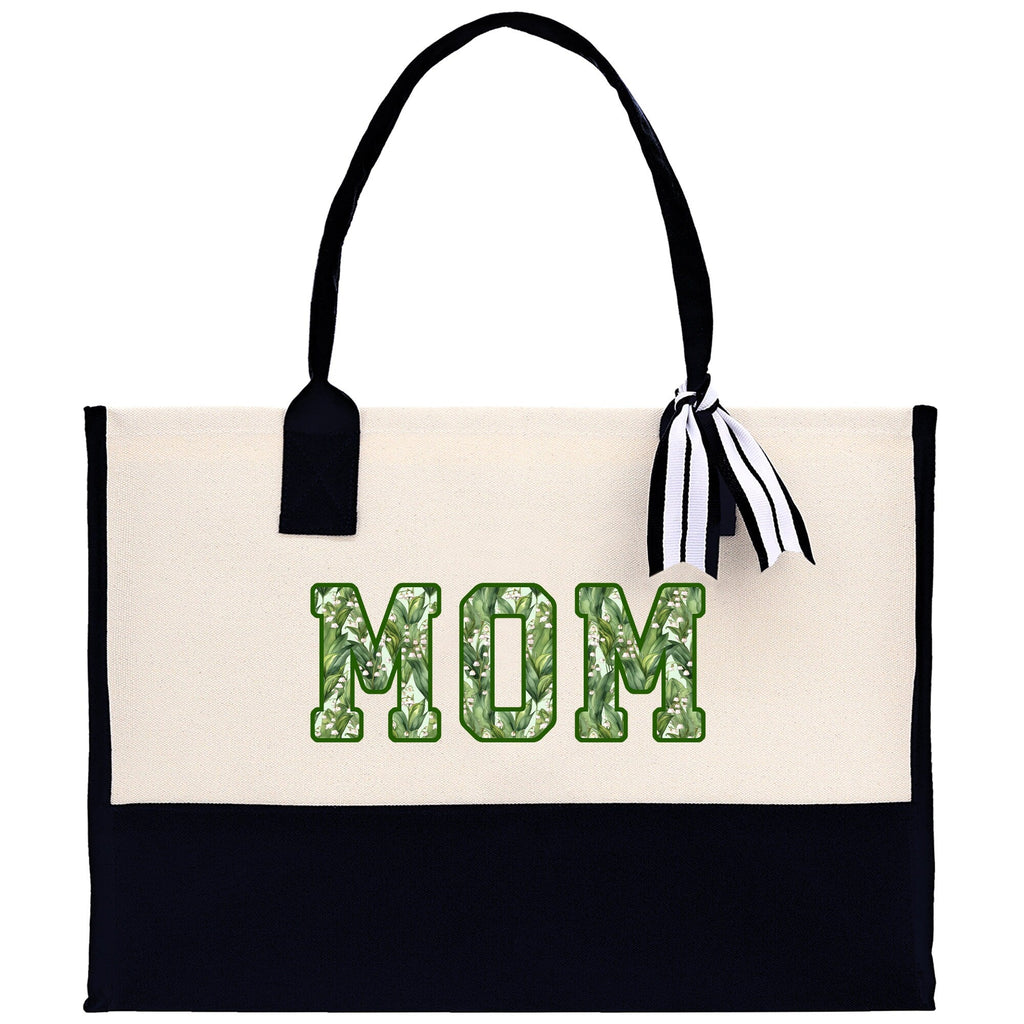 Gaga Gram Mimi Nana Grandma Canvas Tote Bag Grandma's Getaway Bag Grandma Gift Bag Mothers Day Gift Bag Grandma Beach Bag Gift for Grandma