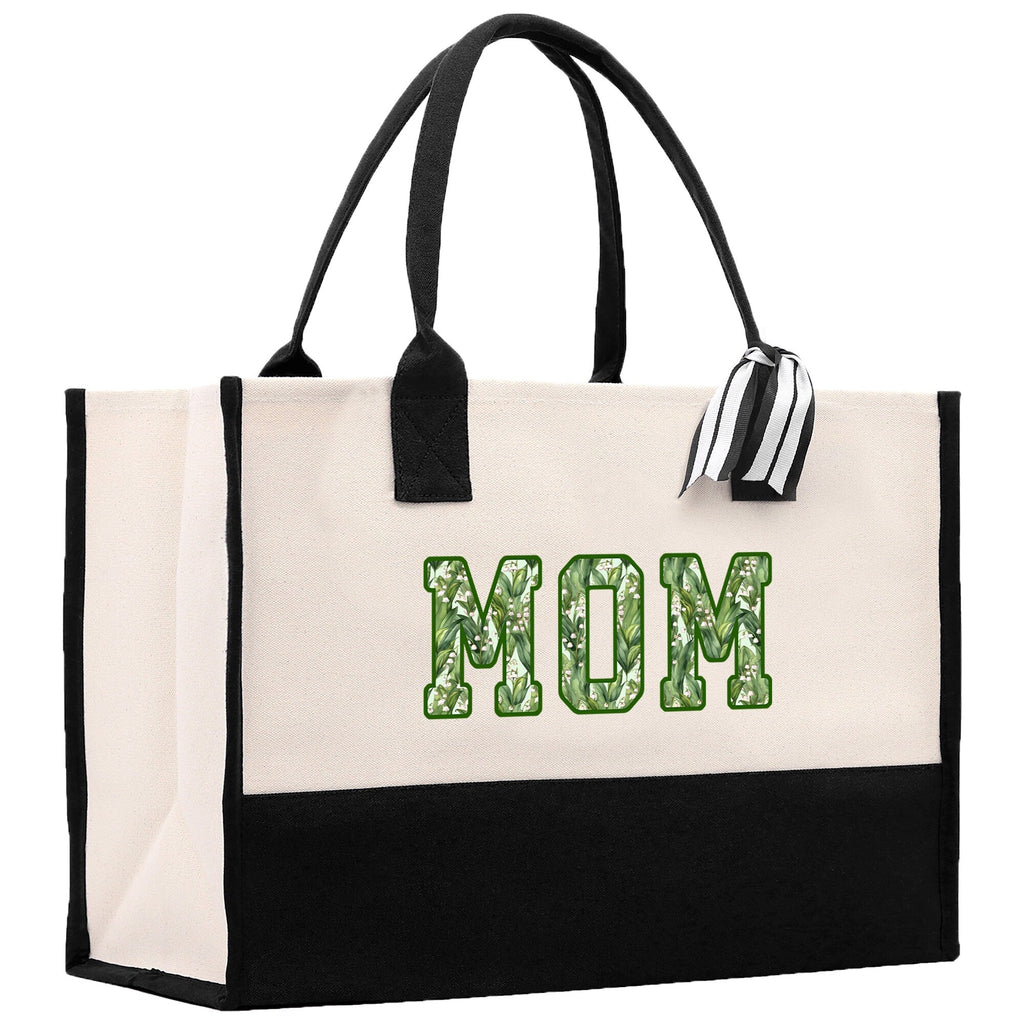 Gaga Gram Mimi Nana Grandma Canvas Tote Bag Grandma's Getaway Bag Grandma Gift Bag Mothers Day Gift Bag Grandma Beach Bag Gift for Grandma