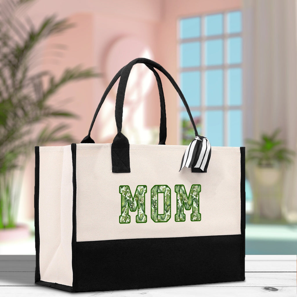 Gaga Gram Mimi Nana Grandma Canvas Tote Bag Grandma's Getaway Bag Grandma Gift Bag Mothers Day Gift Bag Grandma Beach Bag Gift for Grandma