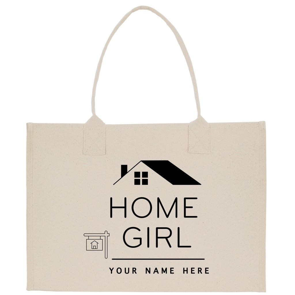 Realtor Tote Bag Personalized Business Tote Bag Custom Real Estate Agent Gift Bulk Business Logo Realtor Swag Real Estate Tote Bag