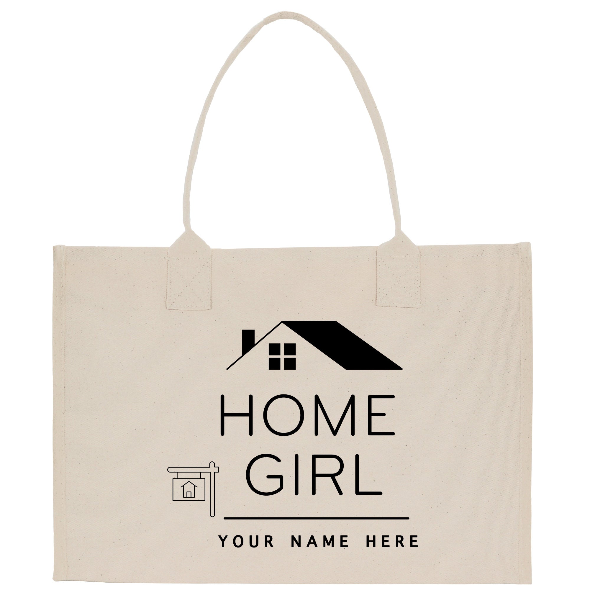 Realtor Tote Bag Personalized Business Tote Bag Custom Real Estate Agent Gift Bulk Business Logo Realtor Swag Real Estate Tote Bag