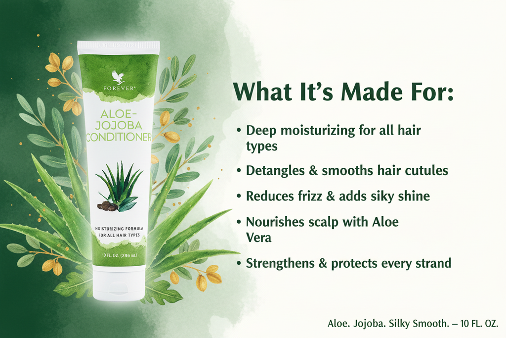 Forever™ Aloe-Jojoba Conditioner | Moisturizing Conditioner for All Hair Types
