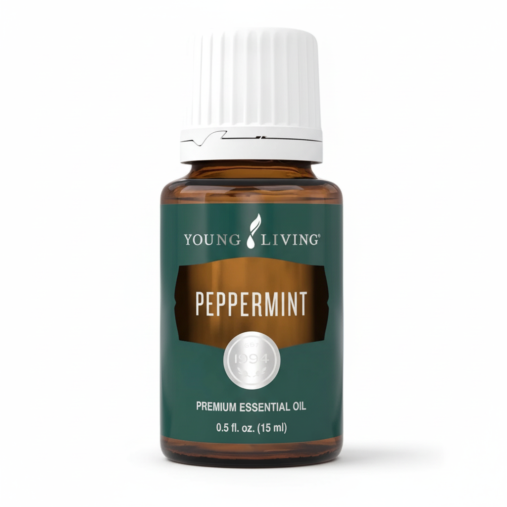 Young Living Peppermint Essential Oil — 15ml | Cooling, Energizing & Pure