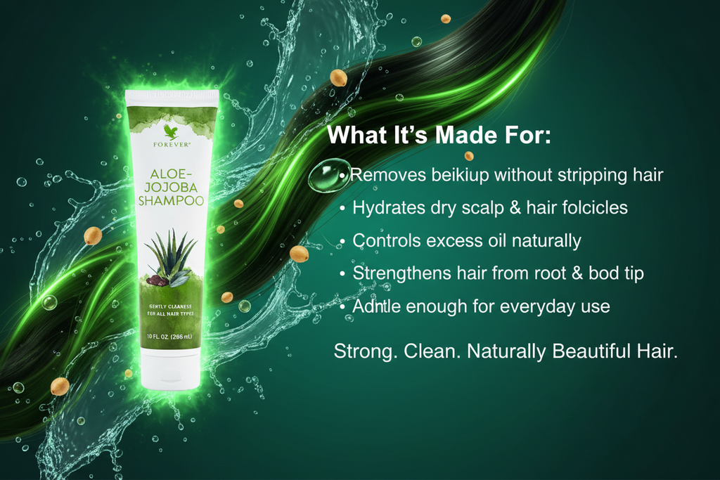 Forever™ Aloe-Jojoba Shampoo | Gentle Daily Shampoo for All Hair Types