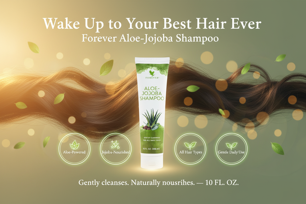Forever™ Aloe-Jojoba Shampoo | Gentle Daily Shampoo for All Hair Types