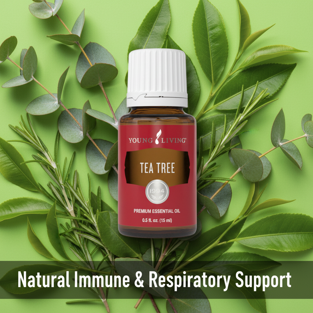 Young Living Tea Tree Essential Oil — 15ml | Pure & Powerful