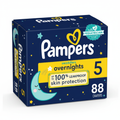 Pampers Swaddlers Overnights Diapers Size 5, 88 Count