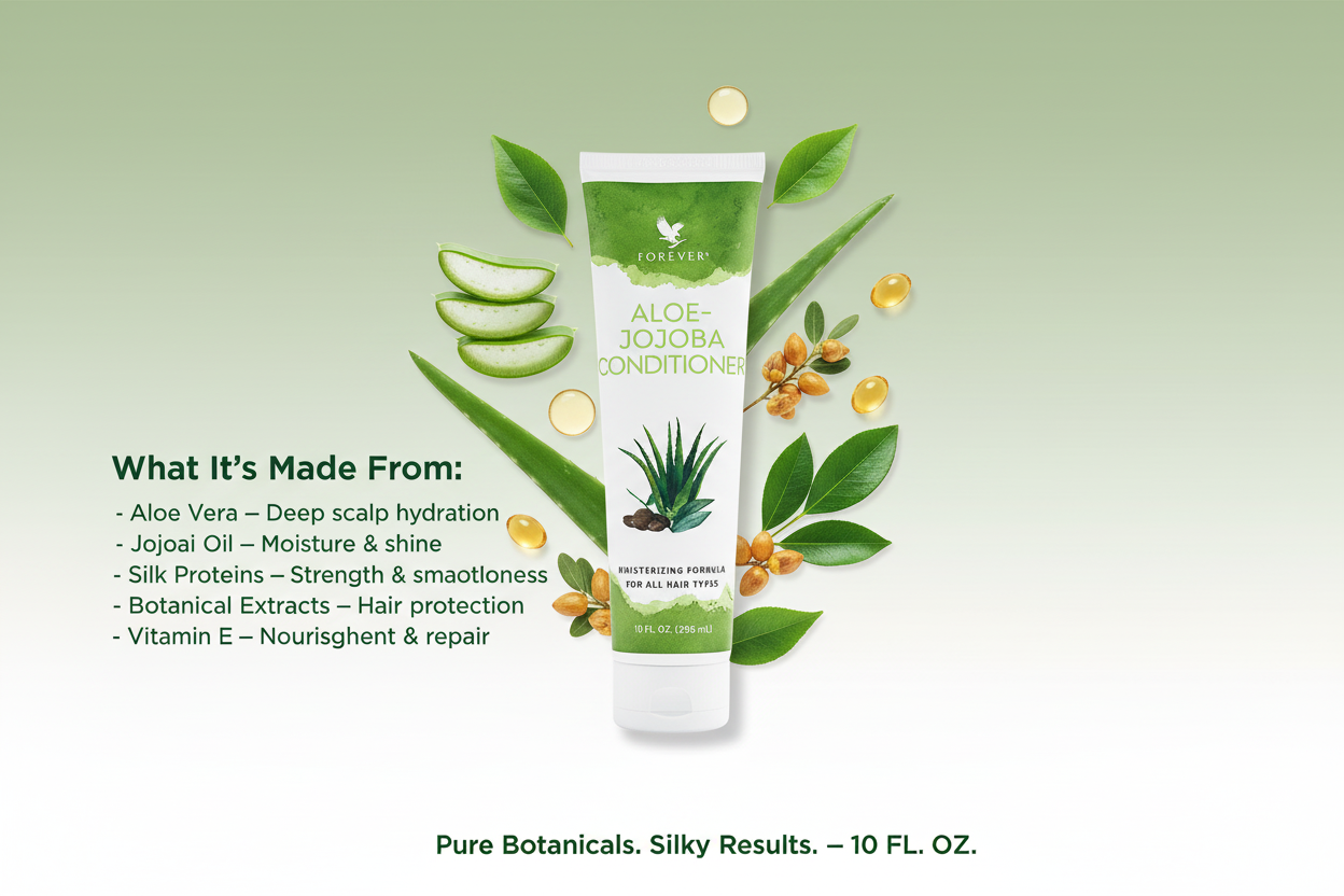 Forever™ Aloe-Jojoba Conditioner | Moisturizing Conditioner for All Hair Types