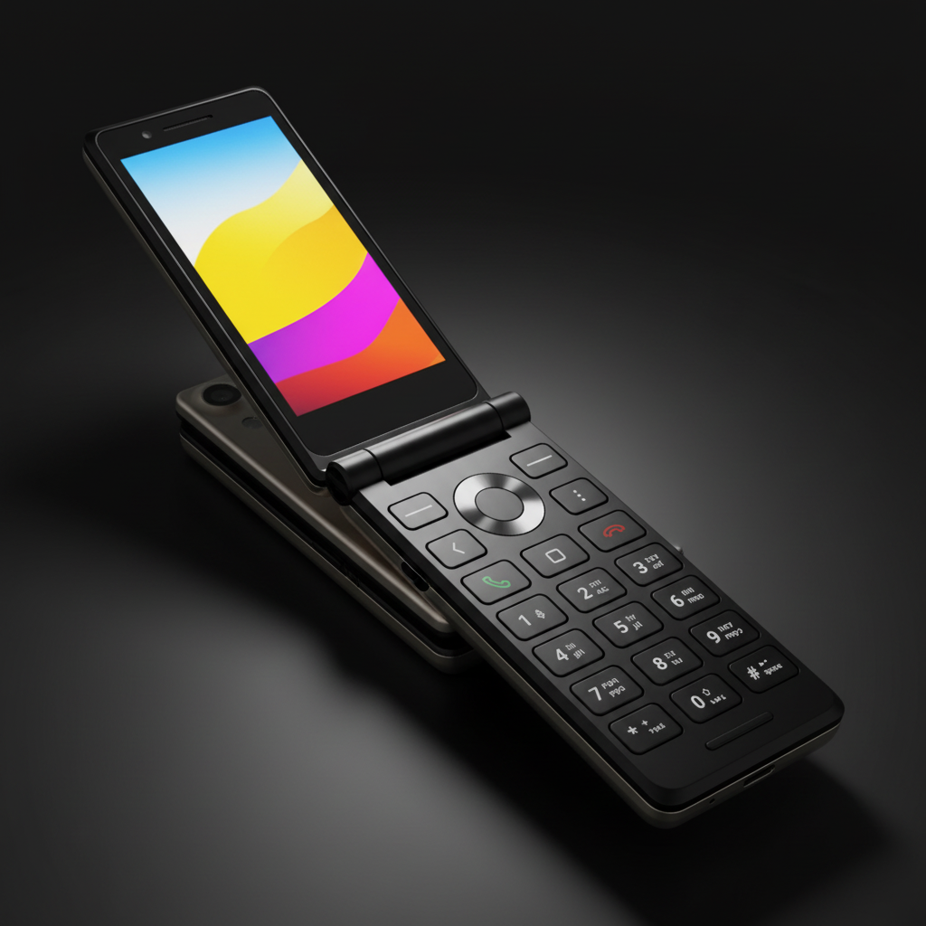 Wonder Flip Phone – Champagne Gold