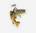 Lady Trout Wrangler Sticker
