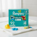 Pampers Baby-Dry Diapers Size 4, 92 Count