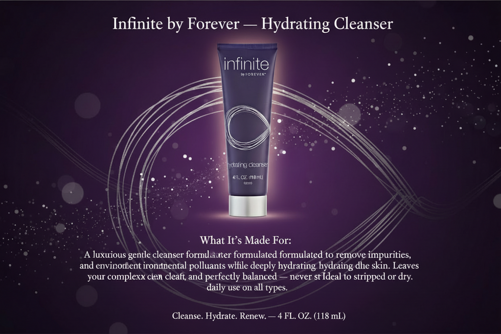 Infinite by Forever™ Hydrating Cleanser | Aloe-Infused Daily Face Wash