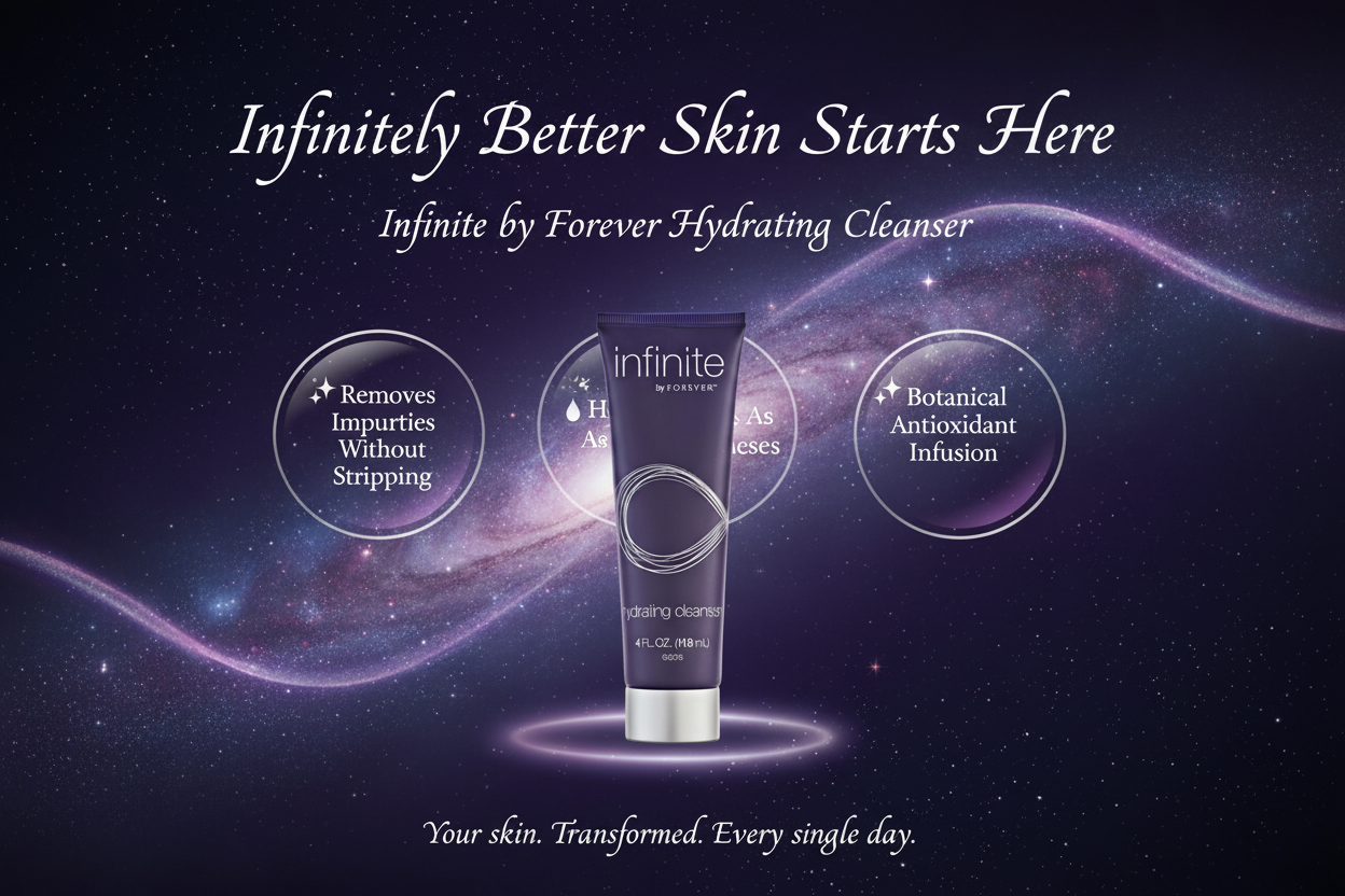 Infinite by Forever™ Hydrating Cleanser | Aloe-Infused Daily Face Wash