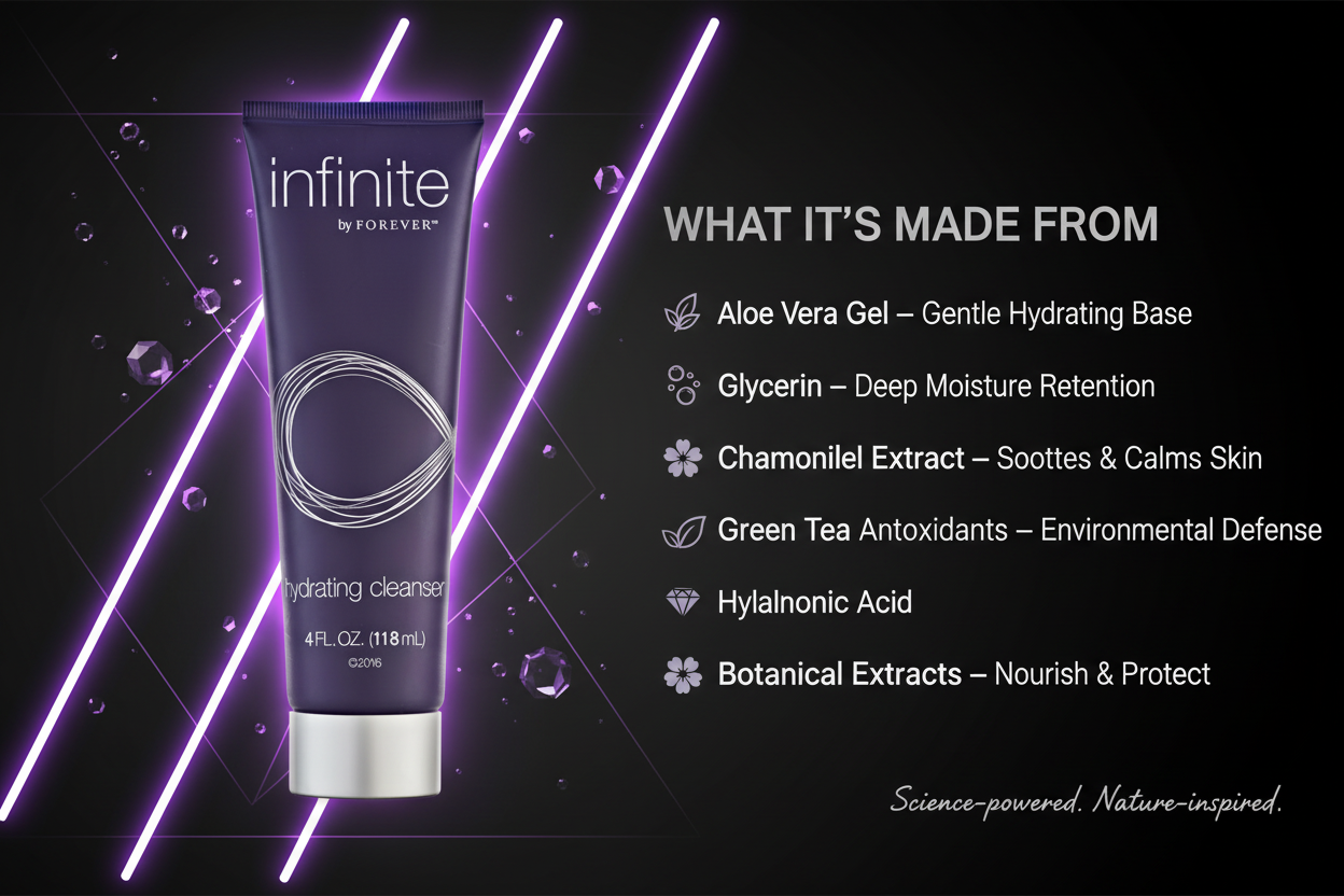 Infinite by Forever™ Hydrating Cleanser | Aloe-Infused Daily Face Wash