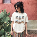 Vintage Rodeo Stamp Graphic Tee – Western Cowboy