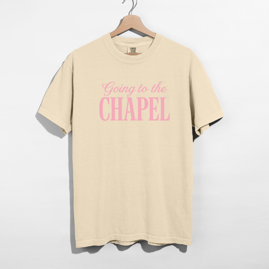 Going to the Chapel Graphic Tee –  Bridal Bachelorette Shirt
