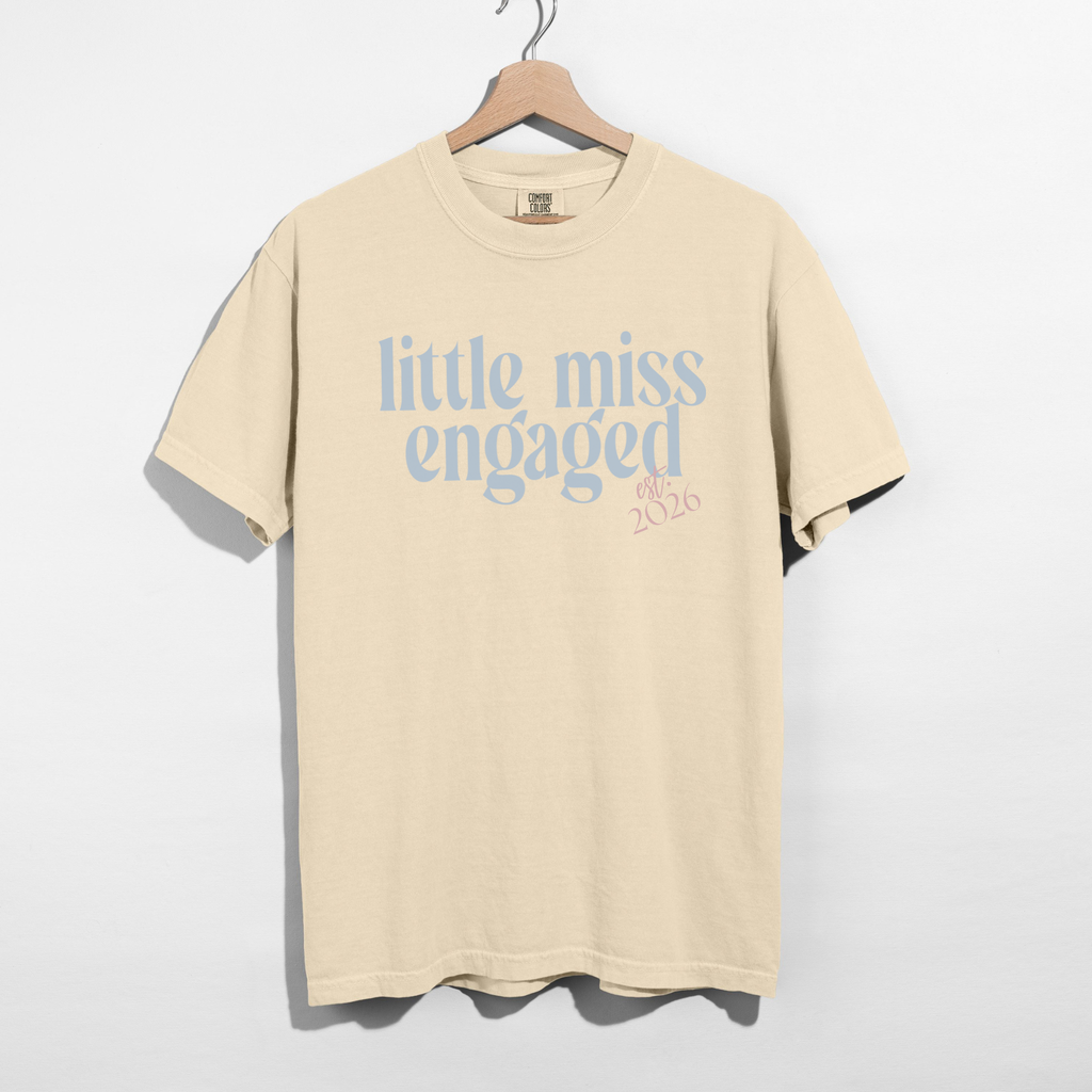 Little Miss Engaged Est. 2026 T-Shirt