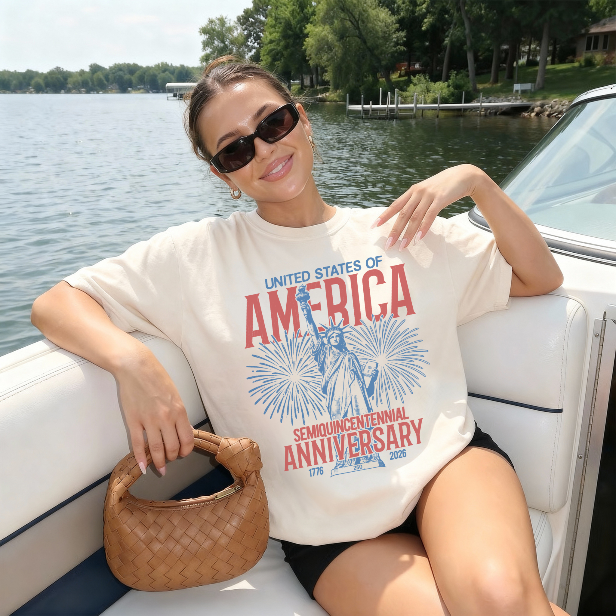 America 250th Anniversary Graphic Tee – 2026 Semiquincentennial