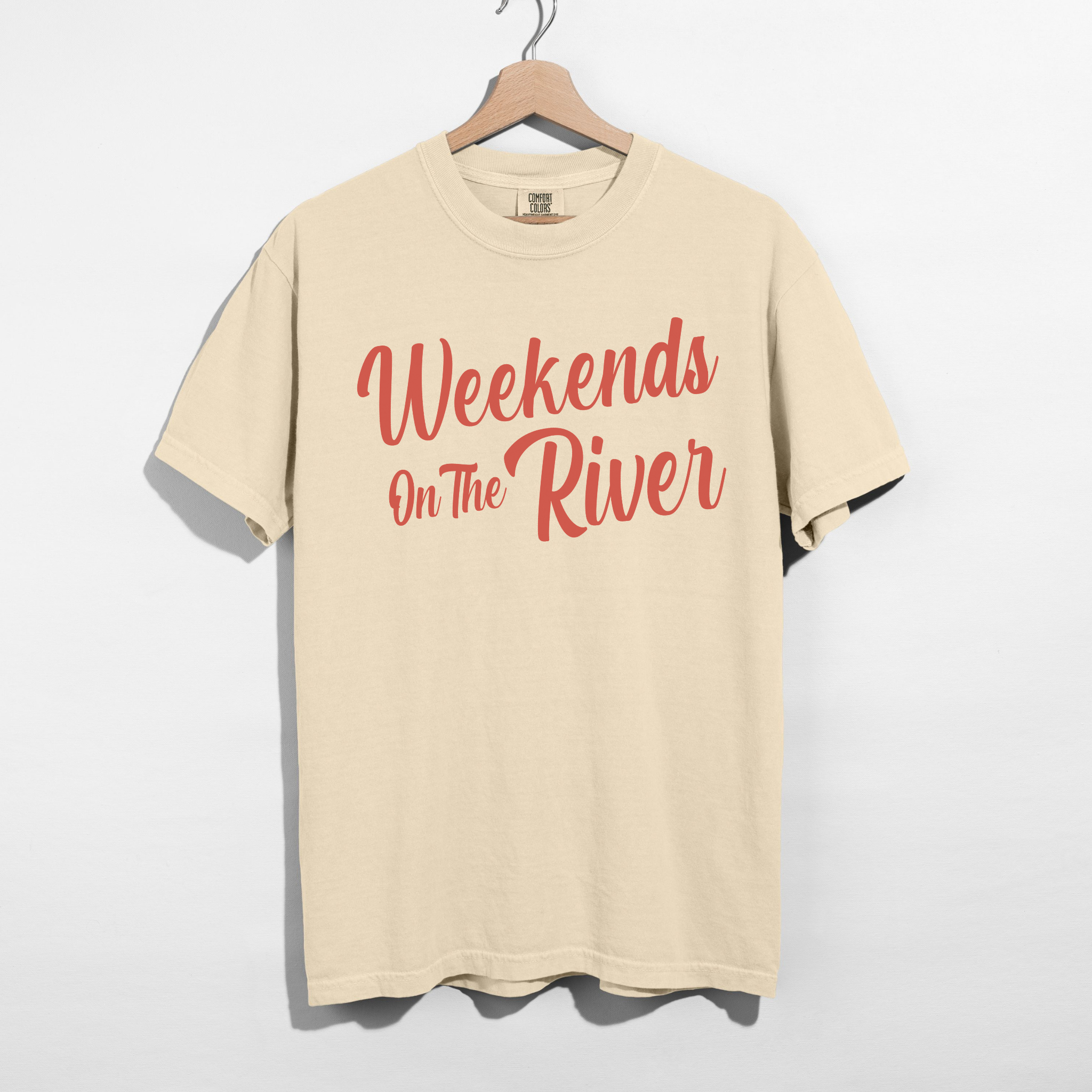 Weekends On The River Graphic Tee
