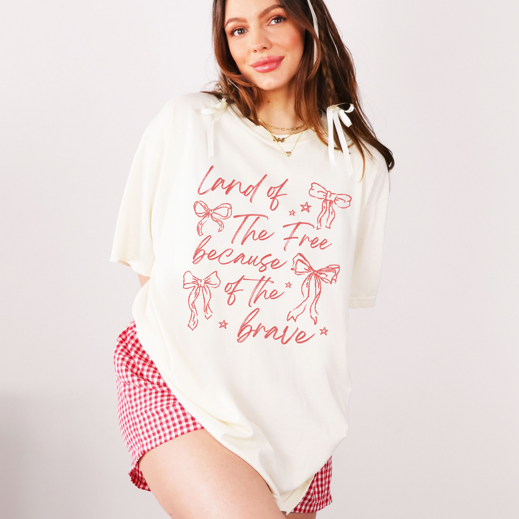 Land Of The Free Tee Shirt