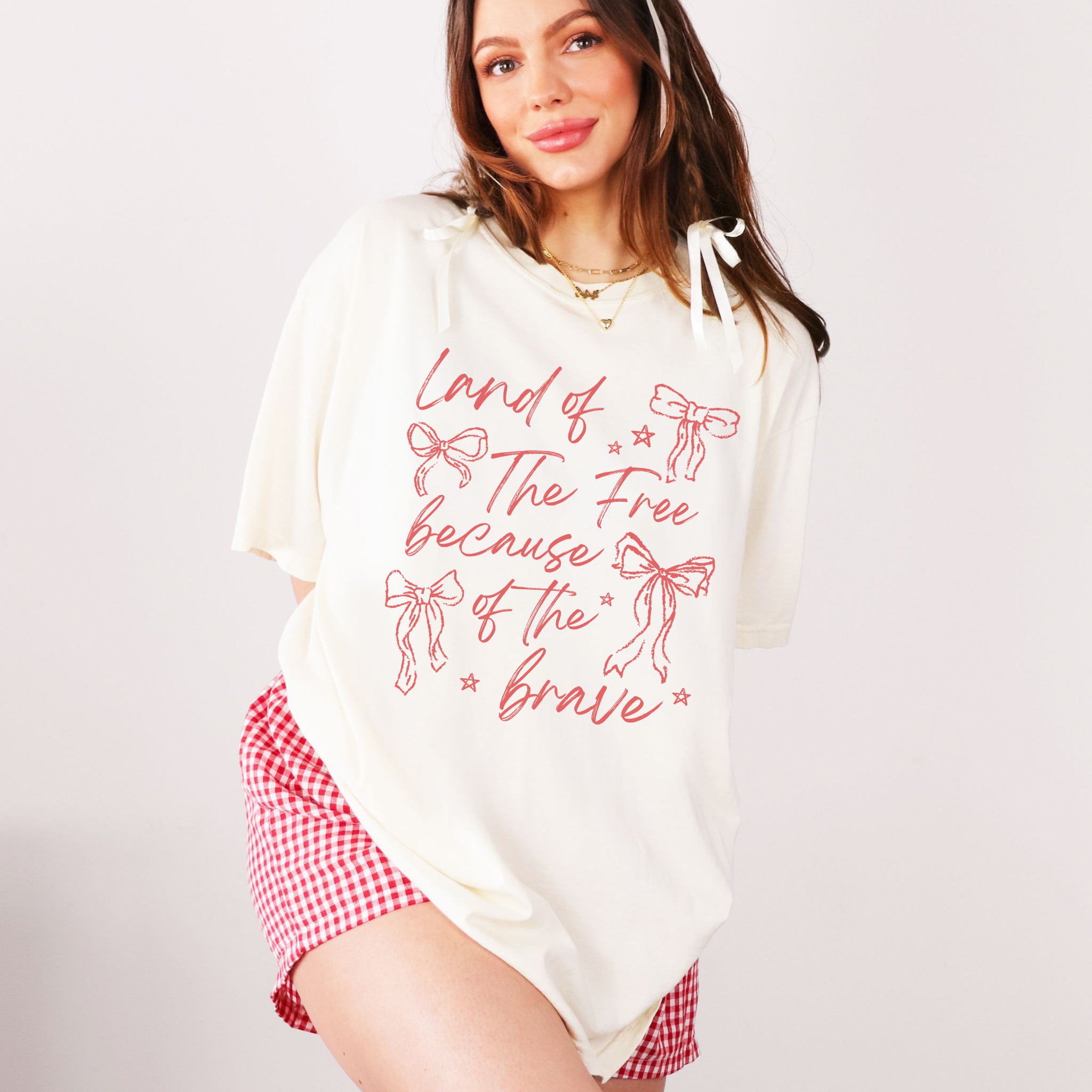 Land Of The Free Tee Shirt