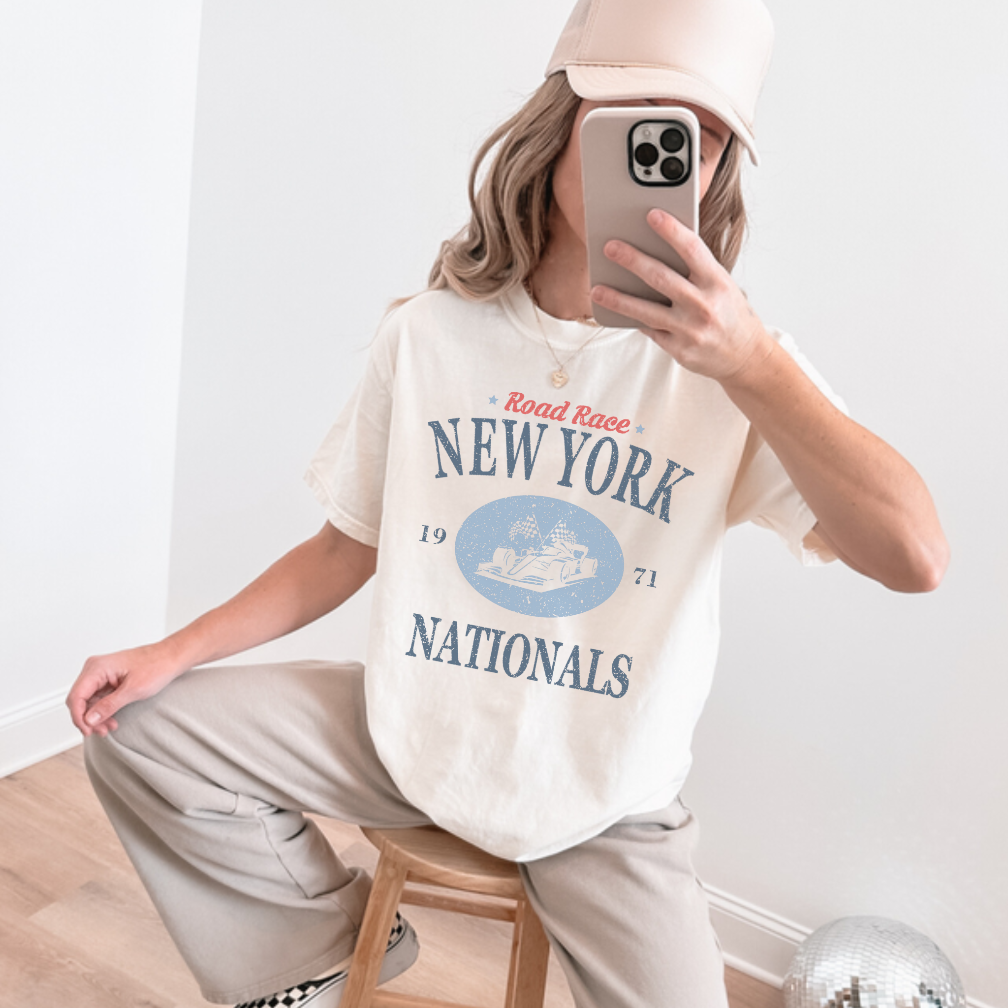 New York Nationals Race Tee Shirt