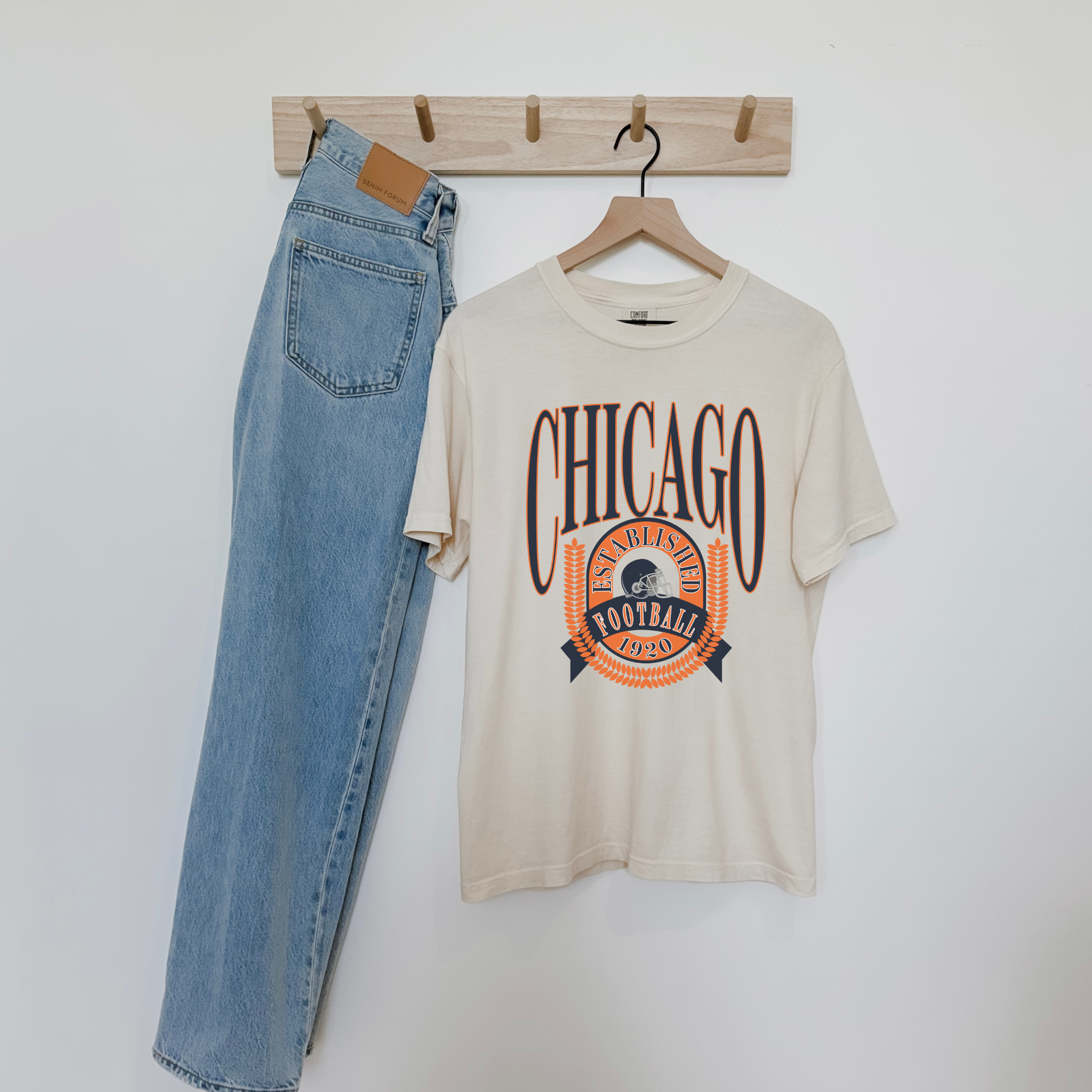 Chicago Football 1920 Graphic Tee | Game Day T-Shirt