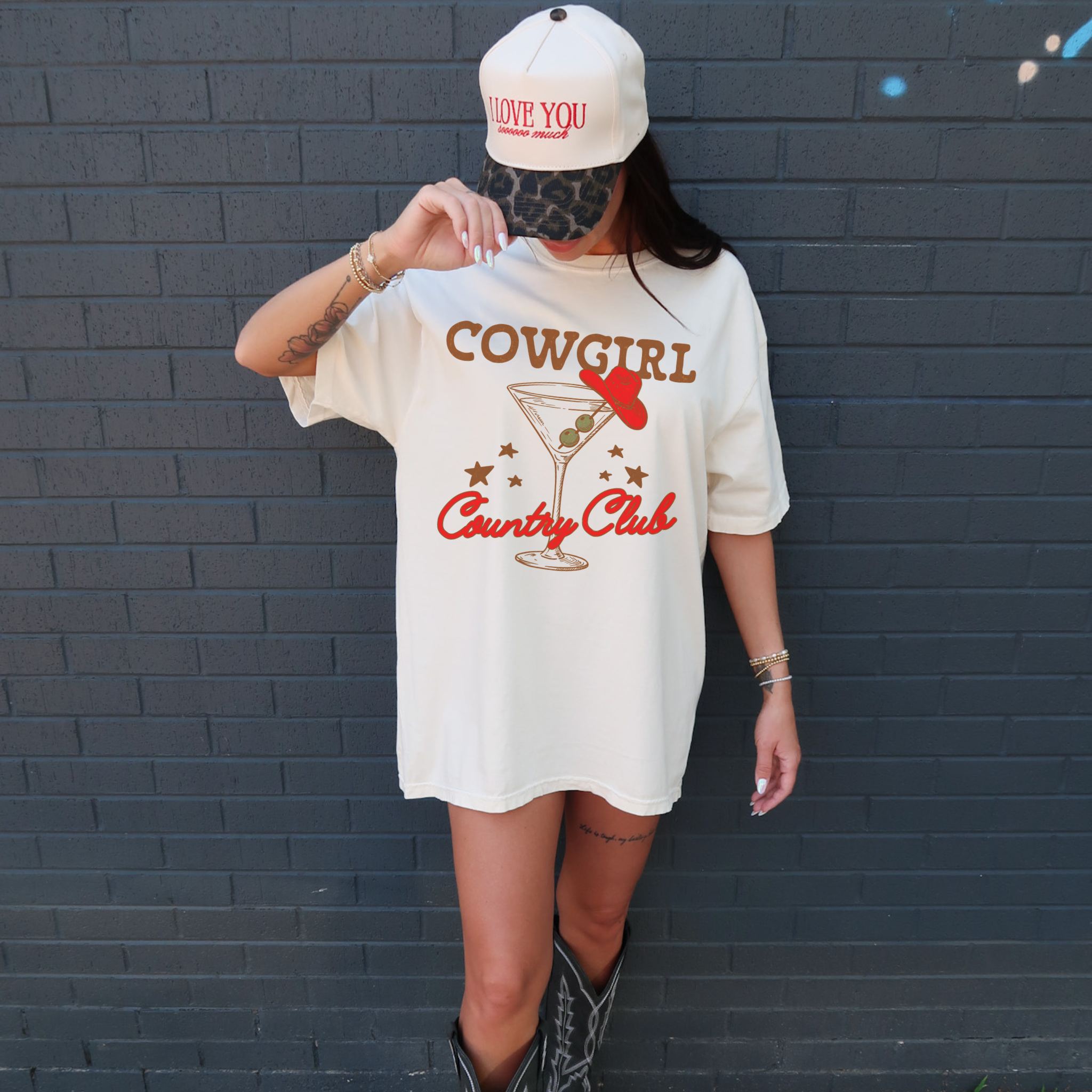 Cowgirl Country Club Graphic Tee