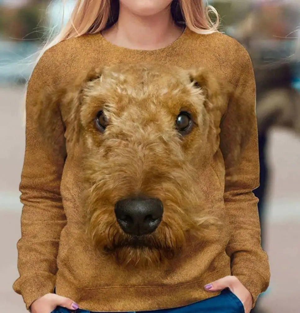 Animal Print Casual Long-Sleeved T-Shirt - 6 Colors