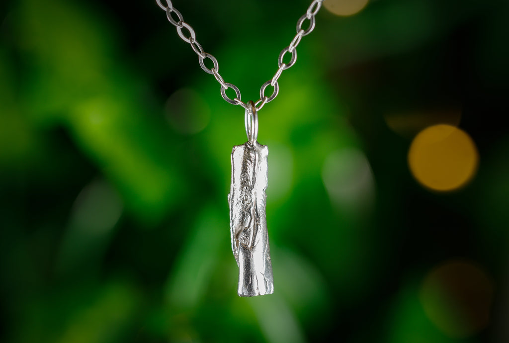 Sterling Silver Mezuzah Necklace — Tree of Tradition