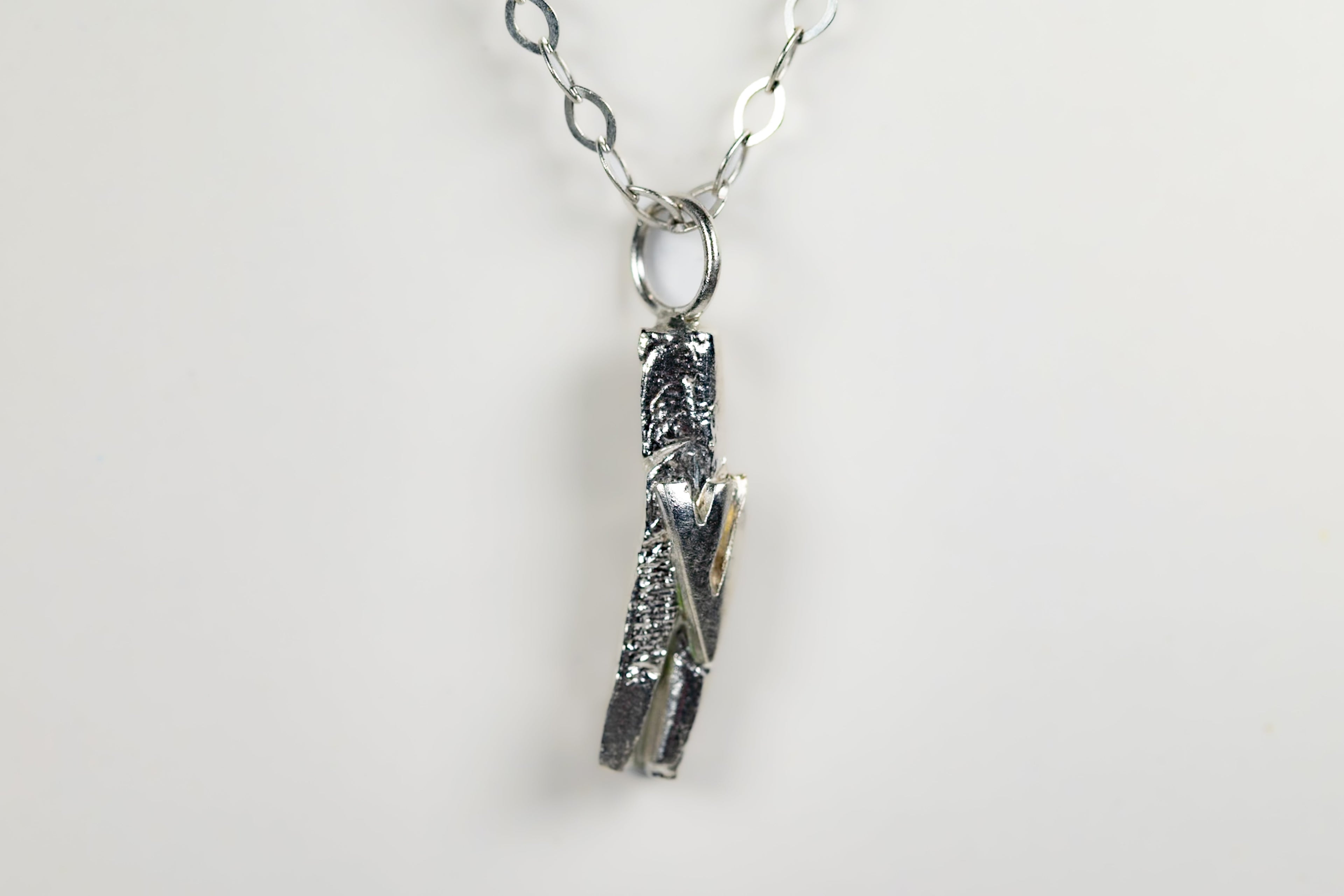 Sterling Silver Mezuzah Necklace — Tree of Tradition