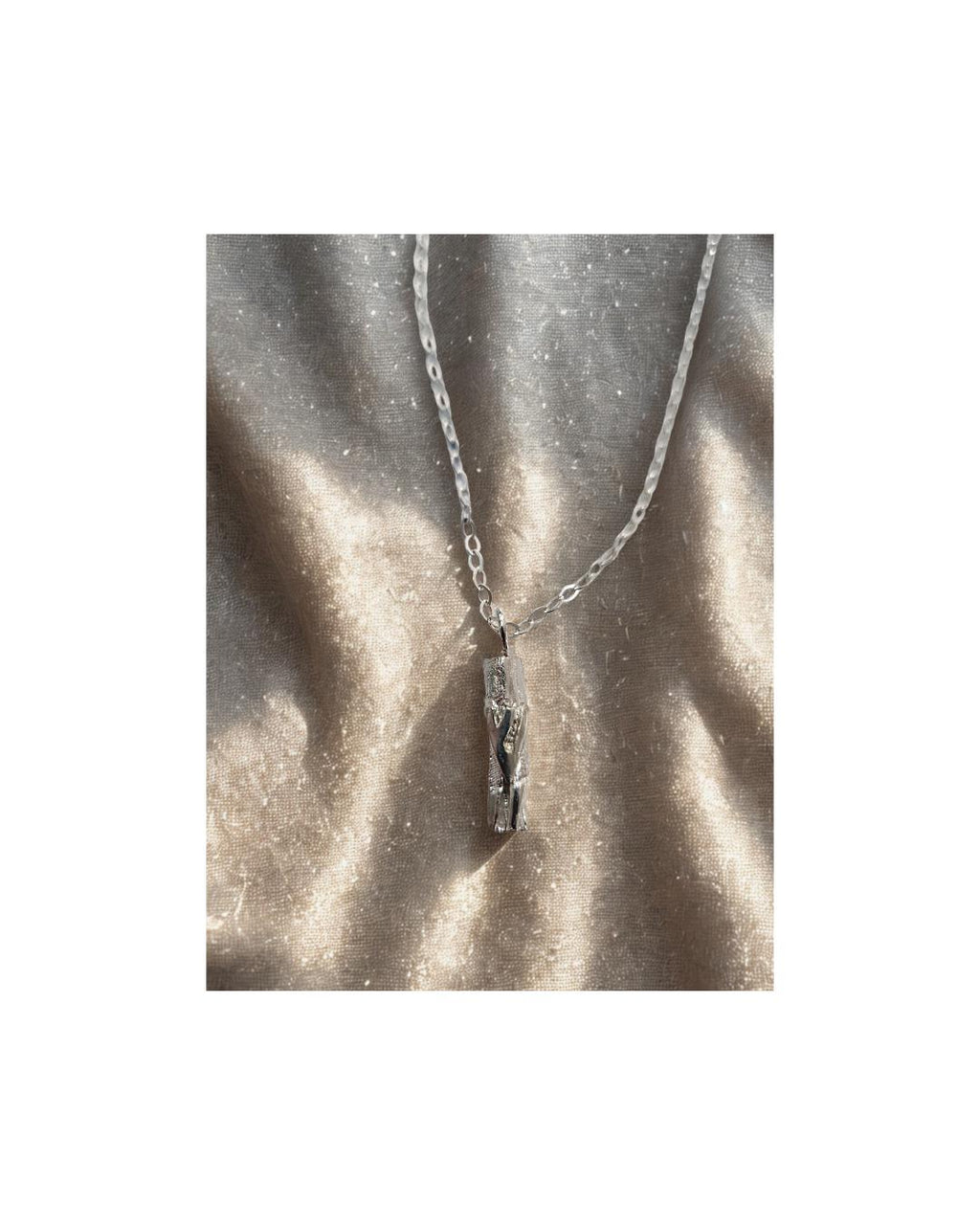 Sterling Silver Mezuzah Necklace — Tree of Tradition